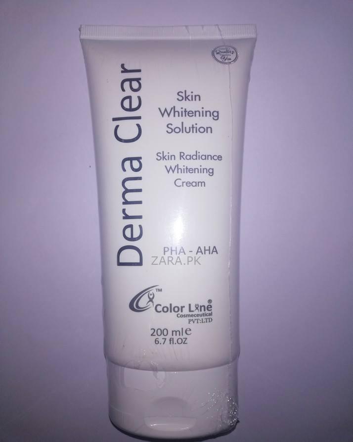 Derma Clear Whitening Cream 200ml Zara.pk