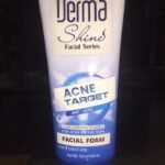 Derma Shine ACNE TARGET Anti Acne facial foam clear dark spots & marks 100ml