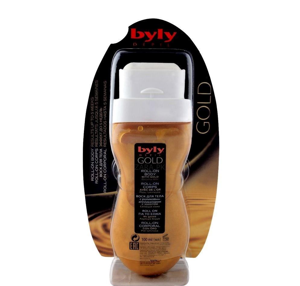 Byly Gold WAX Roll On Body Wax 100ml Zara.pk