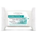 LOreal Purifying cleansing wipes 25pcs