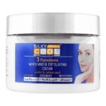 Silky Cool Extra 3 Functions Whitening,Scrubbing & Exfoliating Cream, 350ml