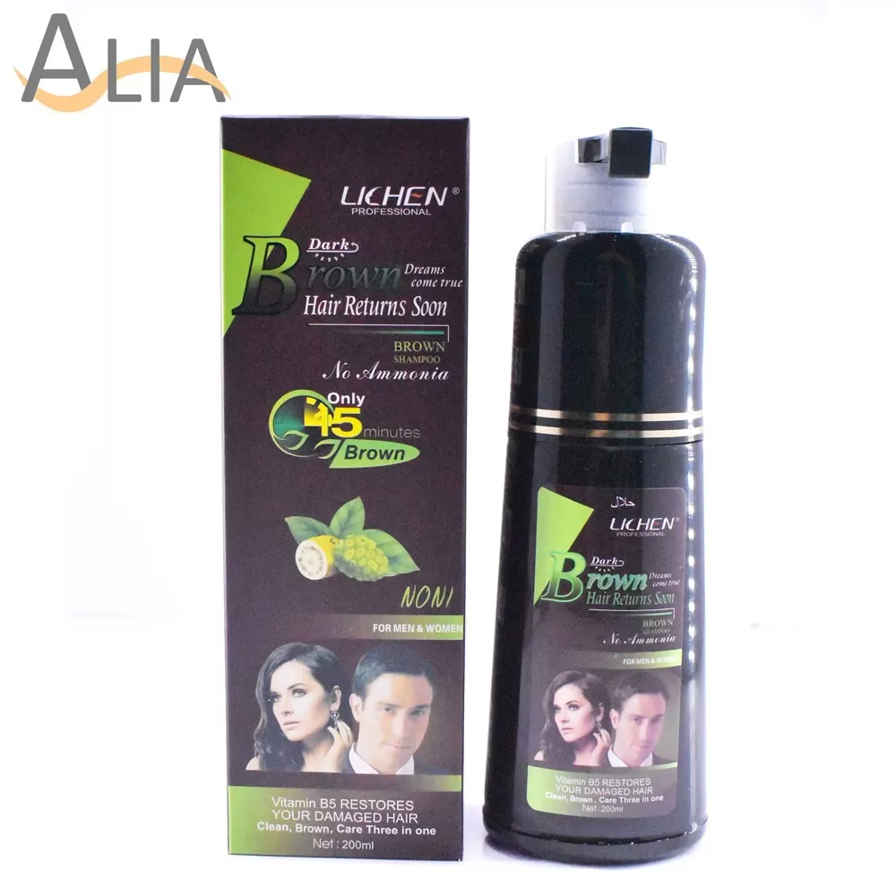 Lichen-Professional-Dark-Brown-Shampoo-For-Men-Women-200ml